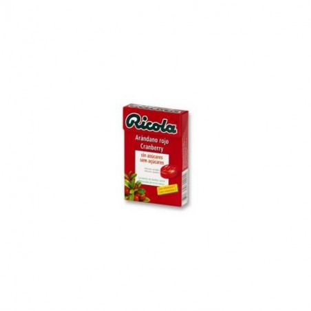 RICOLA CAJA CARAMELOS ARANDANO SIN AZUCAR 50 G