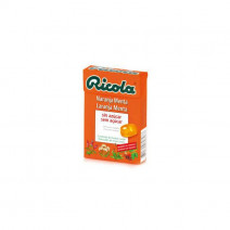 RICOLA CAJA CARAMELOS NARANJA MENTA SIN AZUCAR