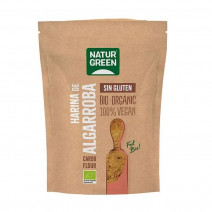 NaturGreen Harina de Algarroba en Polvo, 500g sin gluten