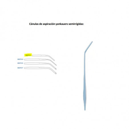 Canula Yankauer ch18 iht-iberhospitex 1 ud