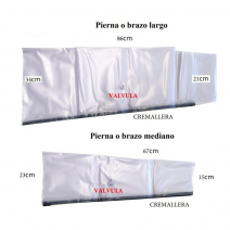 Ferula hinchable r-splint recta con funda 2 uds