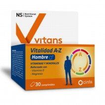 NS Vitans Vitalidad A-Z Hombre 30 comprimidos