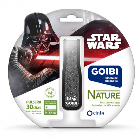 Goibi Antimosquitos Pulsera Citronella Star Wars Darth Vader 1ud