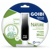 Goibi Antimosquitos Pulsera Citronella Negra 1ud