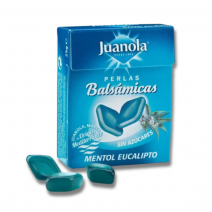 Juanola perlas sabor mentol eucalipto 20 uds