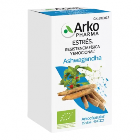 Arkocápsulas Ashwagandha 45 cápsulas