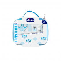 Chicco set manicura bebé azul