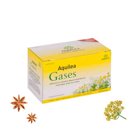 Aquilea gases infusion 20 filtros 1,20 g
