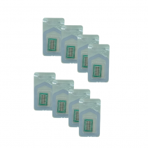 Clip ligadura titanio horizontal mediano-grande ref: 003200 caja de 120 uds