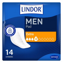 Lindor men protect premium 4 gotas 14 uds
