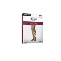 Farmalastic media corta (a-d) compresión fuerte puntera cerrada talla reina plus 1 ud