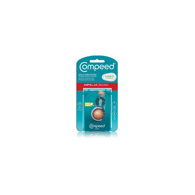 COMPEED AMPOLLAS PLANTAS PIES 5 UNI