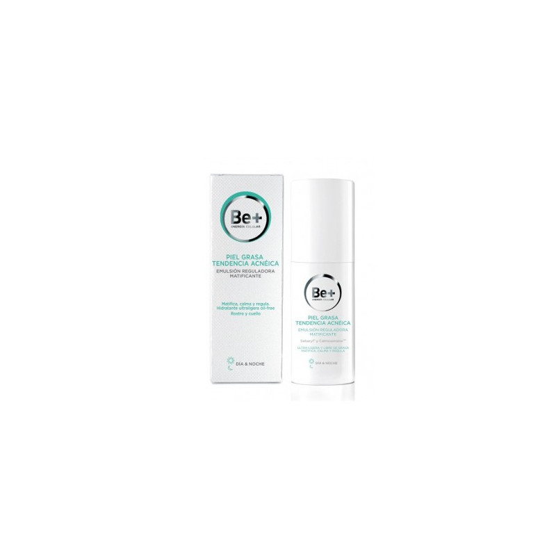 Be+ reguladora matificante piel tend grasa emulsion 50 ml