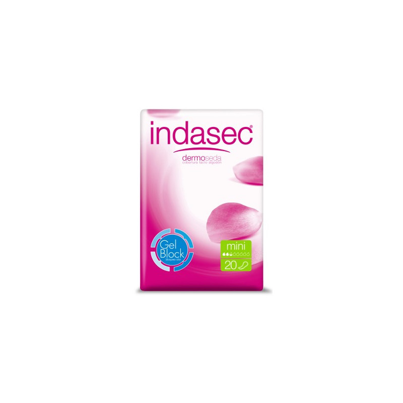 INDASEC COMPRESAS MINI 20 UNI (80 ML)