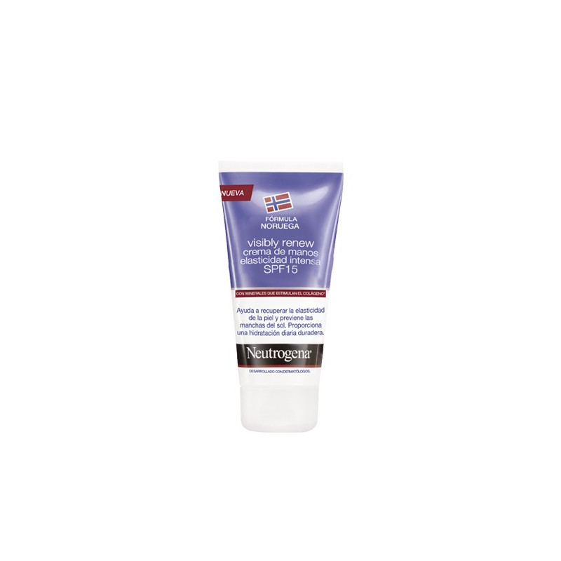 NEUTROGENA CREMA MANOS ELASTICIDAD INTENSA VISIBLY RENEW F25 75 ML