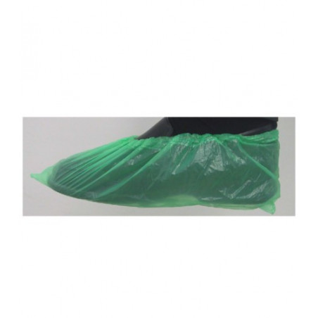 CALZA DE PLASTICO VERDE BOLSA 100 UD