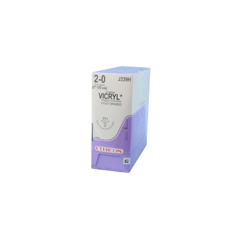 SUTURA VICRYL 2/0 C/A C/36 UDS