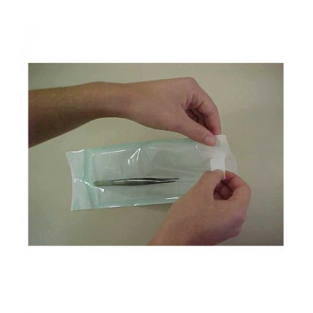 BOLSA ESTERILIZACION MIXTA CIERRE 90X203 100 UD