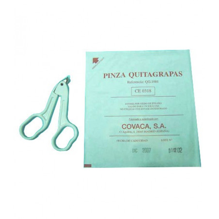 Pinza quitagrapas estéril ref:qg1001 1 ud