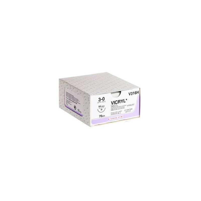 Sutura vicryl 3/0 36 uds