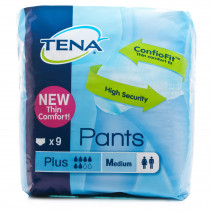 TENA PANTS PLUS ABSORB INC LIGERA MED 80-110 14 UNI