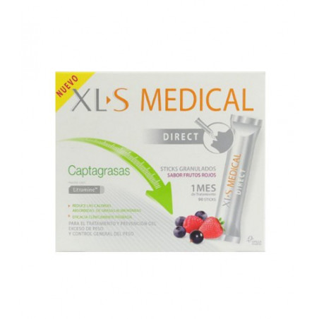 XLS MEDICAL DIRECT CAPTAGRASAS OMEGA PHARMA 90 STICKS