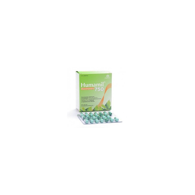 HUMAMIL 750 MG 100 CAPSULAS