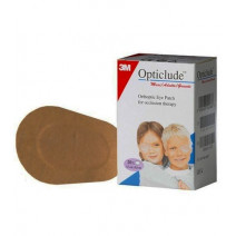 PARCHE OCULAR OPTICLUDE GRANDE 8.2 X 5.7 CM 20 UD