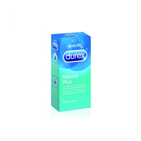 DUREX NATURAL PLUS EASY ON 12 PRESERVATIVOS