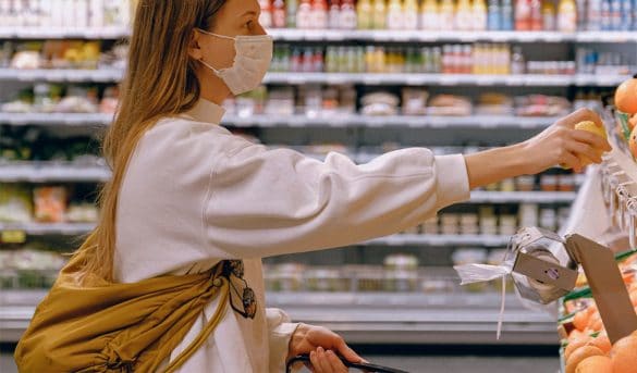 Irritación de la cara por uso de mascarilla de protección